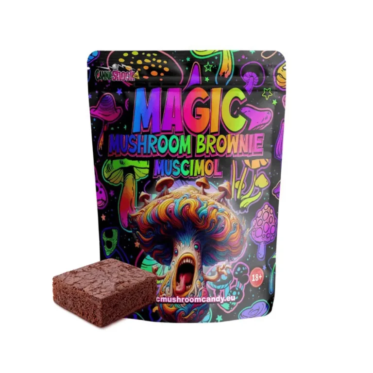 magic mushroom muscimol brownie